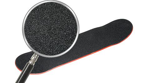 Maximise Traction and Comfort with H3422 Aerated Grip Tape as Shown on Skateboard