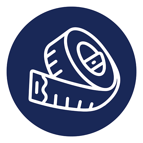 Roll out Tape to Estimated Lengh