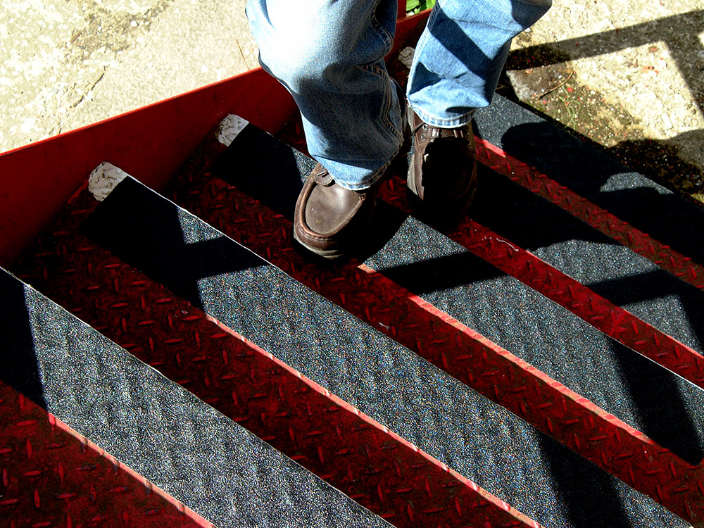 Green-Conformable-Anti-Slip-Tape-Applied-at-a-Power-Plant