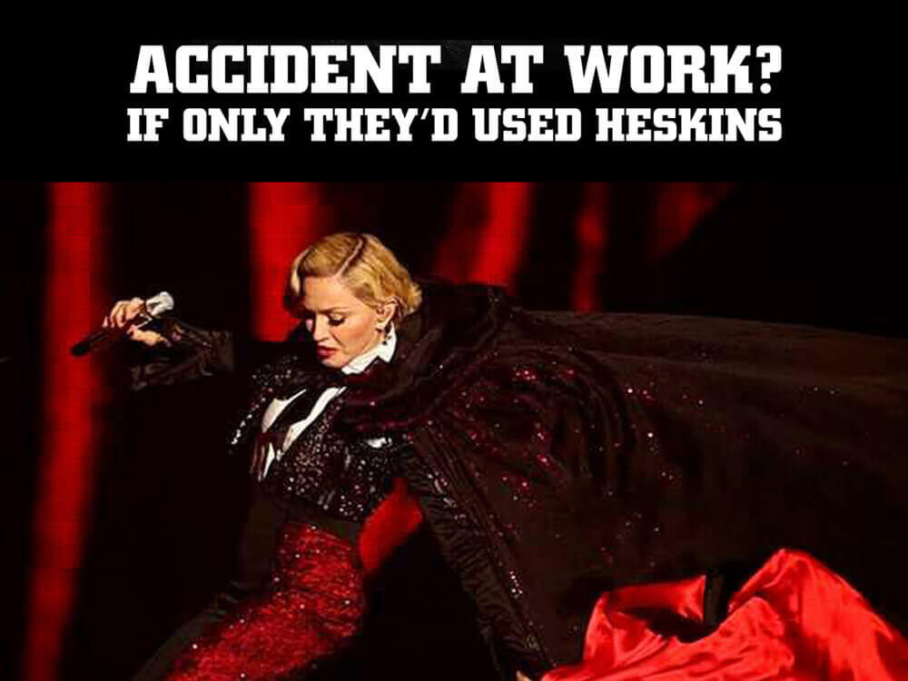 Have you had an Accident at Work - Madonna Falling at Brit Awards due to lack of Anti-Slip (2)