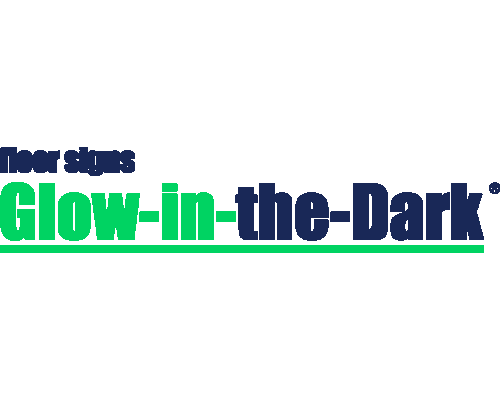 H7801 GLOW IN THE DARK FLOOR SIGNS
