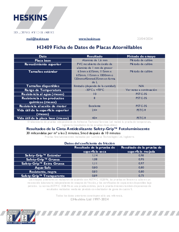 H3409 Ficha de Datos de Placas Atornillables.pdf