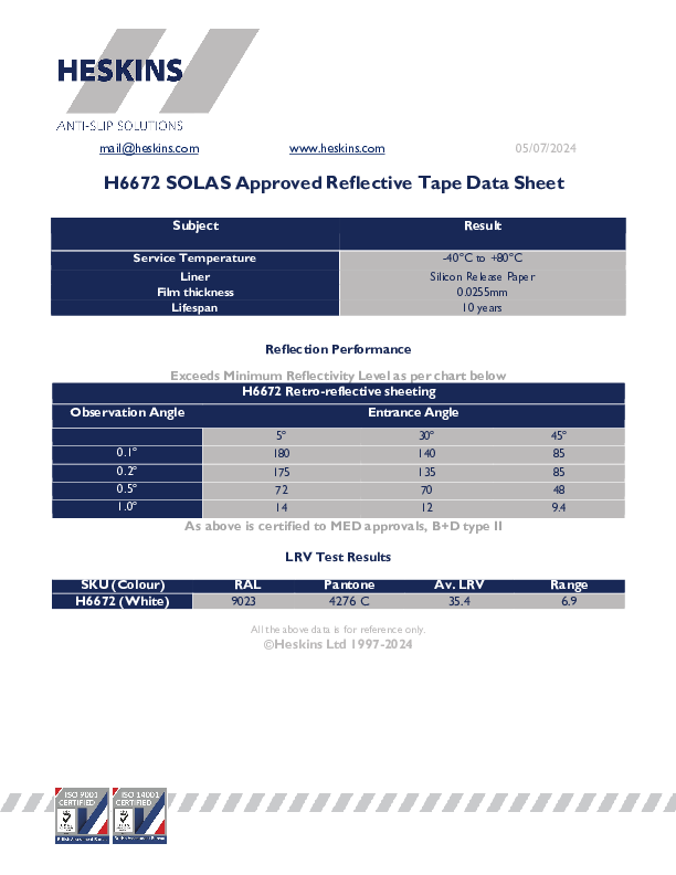 H6672 SOLAS Approved Reflective Tape Data Sheet.pdf
