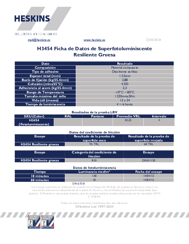 H3454 Ficha de Datos de Superfotoluminiscente Resiliente Gruesa.pdf