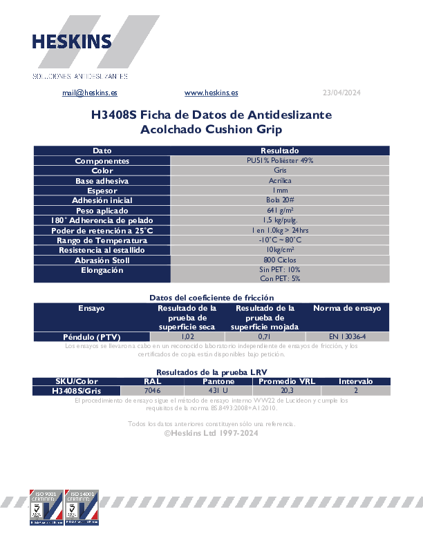 H3408S Ficha de Datos de Antideslizante Acolchado Cushion Grip.pdf