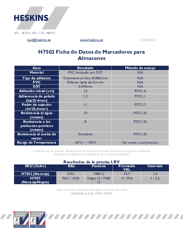 H7502 Ficha de Datos de Marcadores para Almacenes.pdf