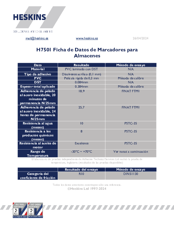 H7501 Ficha de Datos de Marcadores para Almacenes.pdf